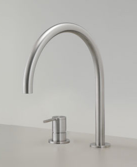 Rubinetteria due fori per acqua filtrata