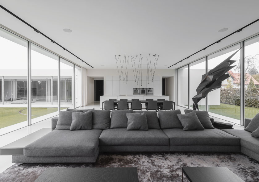 Quandrangular Hiuse CEADESIGN - Inspirations / Residential / QUADRANT HOUSE