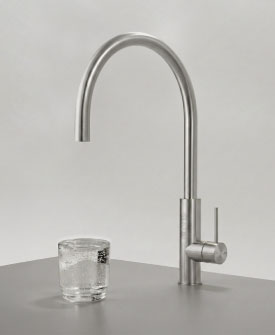 Rubinetti monoforo per acqua filtrata e bollente