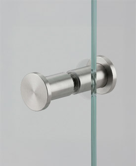 KNOBS, HOLDERS AND DOORSTOP FOR SHOWER ENCLOSURE